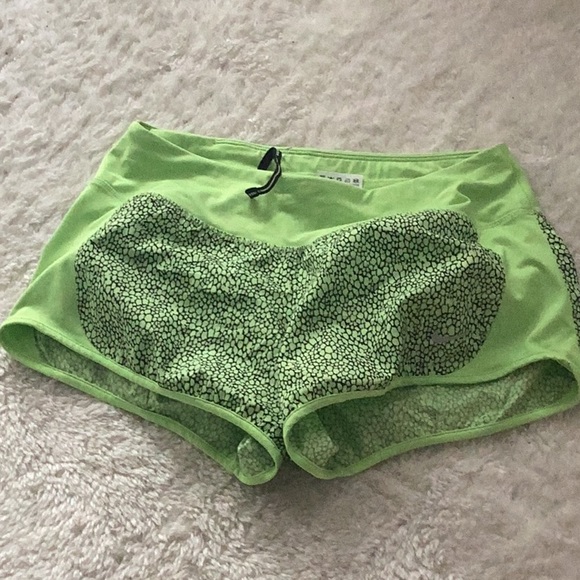 Nike Lime Green Athletic Shorts - Picture 1 of 4